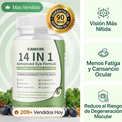 Candore® Fórmula Avanzada para los Ojos Candore