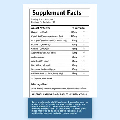 Candina Cleanse - Para una Mejor Salud Intestinal